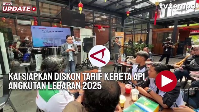 KAI Siapkan Diskon Tarif Kereta Api Angkutan Lebaran 2025