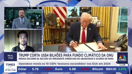 Trump corta US$ 4 bilhões para fundo climático da ONU; executivo especialista analisa medida