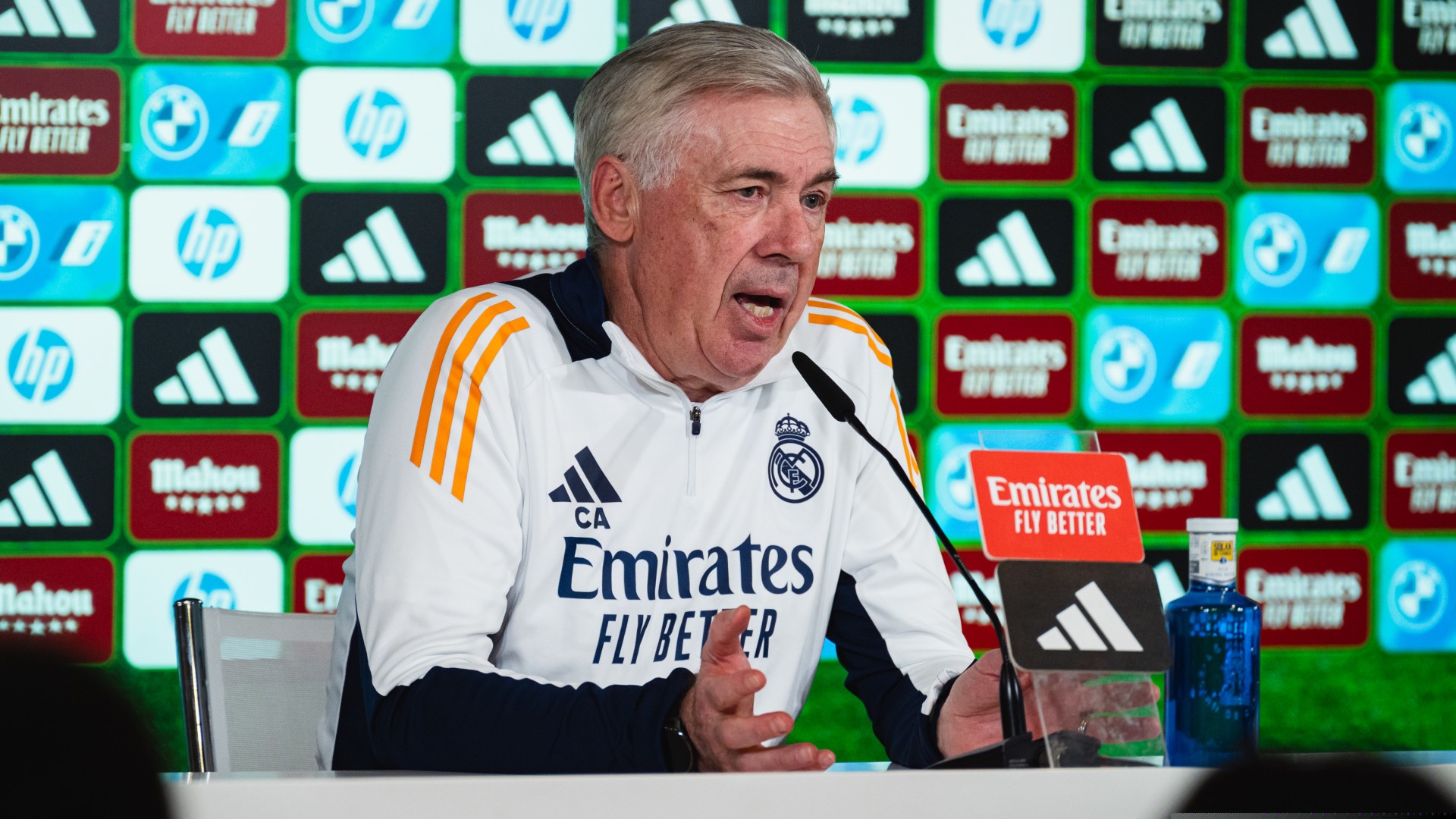 Ancelotti refutes Tebas' claim Real have lost their minds
