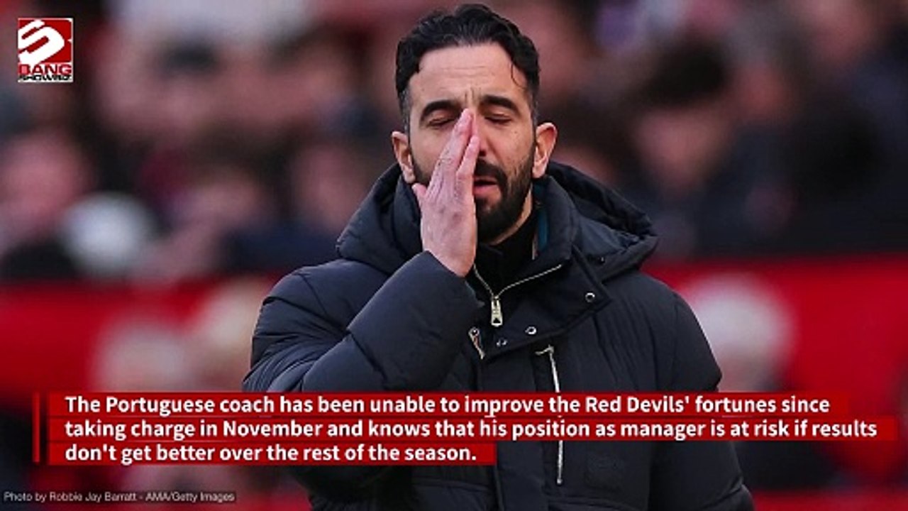 Ruben Amorim admits that he is fighting to keep his job at Man Utd