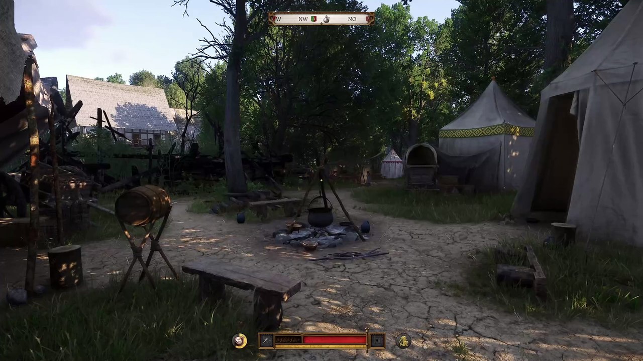 Kingdom Come 2: Wir schleichen durch ein Lager und klauen, was das Zeug hält