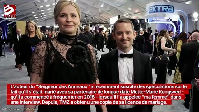 Elijah Wood : l'acteur du Seigneur des Anneaux est un homme marié !