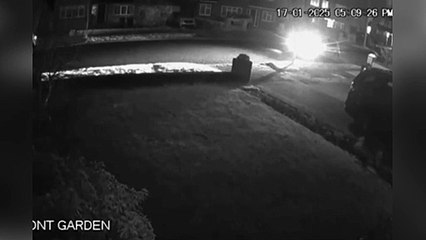 Locals "frightened" over crashes - as video shows car ploughing through garden
