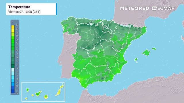 Atención a las heladas intensas de la próxima madrugada