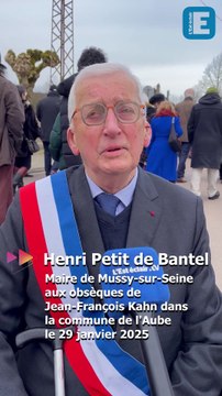 L’hommage d’Henri Petit de Bantel, maire de Mussy-sur-Seine, à Jean-François Kahn, fondateur de Marianne