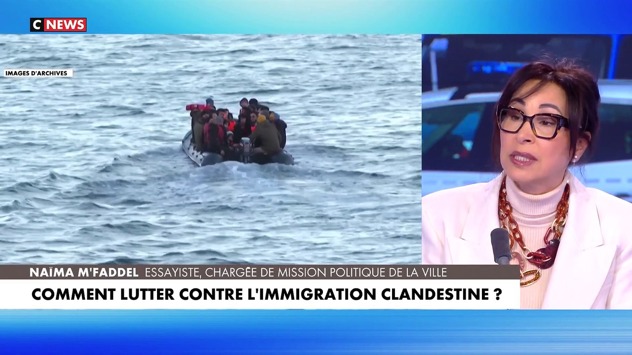 Naïma M'Faddel : «Ces passeurs sont de vrais criminels.»