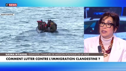 Naïma M'Faddel : «Ces passeurs sont de vrais criminels.»