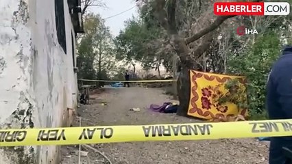 Tartıştığı babasını baltayla öldürdü