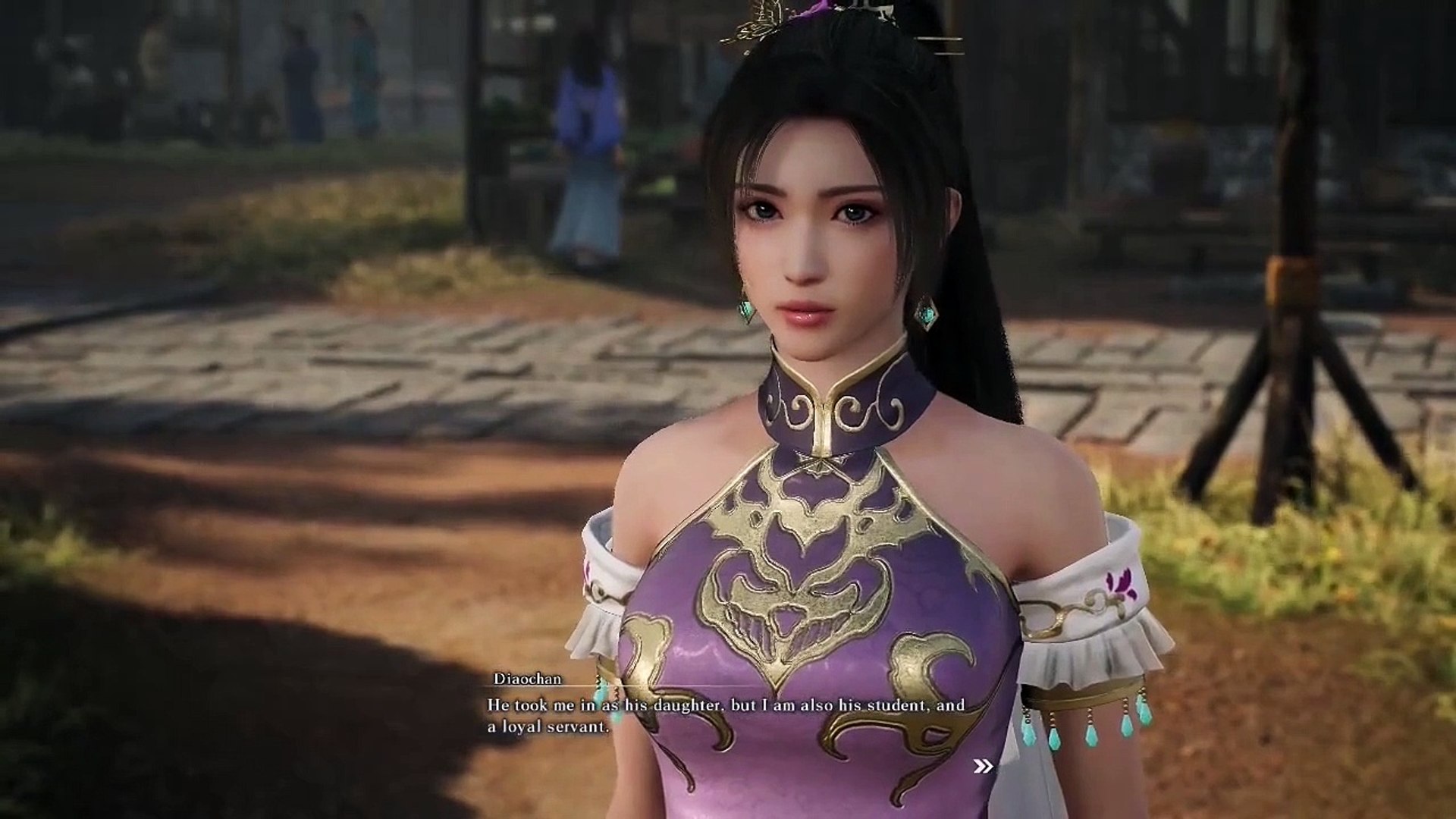 diaochan all dialogue/cutscenes/bonds DYNASTY WARRIORS: ORIGINS - video  Dailymotion, image size:1920x1080