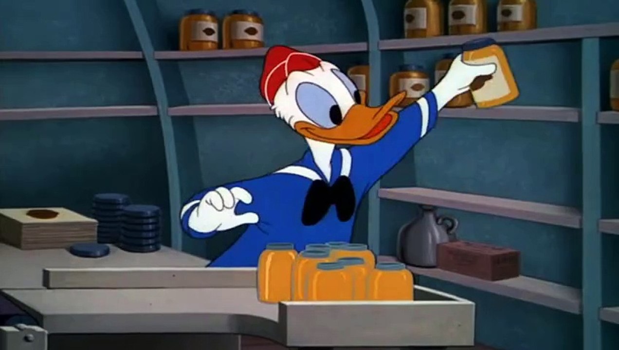 What happened when Donald steals Chip and Dale's nuts | Donald Duck Cartoons 79 - All In A Nutshell 1949