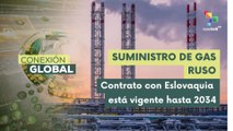 Gas ruso llega a Eslovaquia pese a intentos de Ucrania de impedirlo