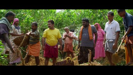 MEENACHILARINTE THEERAM | കപ്പപ്പാട്ട്  / Kappa Song | SWARGAM | BIJIBAL|  #swargam #cnglobalmovies