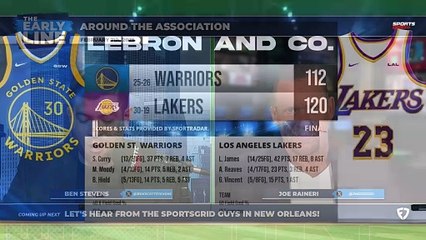 LeBron James Scores 42 to Lead Lakers Past Warriors