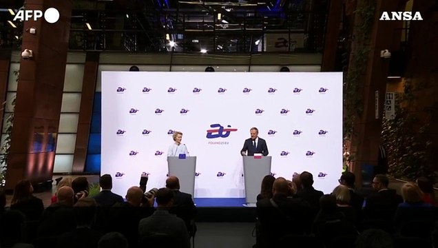 Von der Leyen: L'Europa ha bisogno di un salto di qualita' nella Difesa