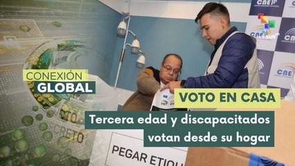 Conexión Global 07-02 Inicia jornada de voto en casa en Ecuador