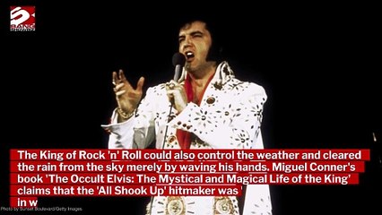 Elvis Presley was an alien from Jupiter's ninth moon, a new book has claimed