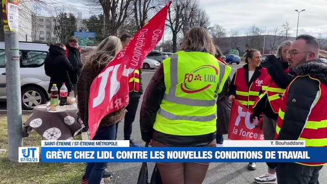 Les salariés de Lidl en grève / les parents-d'élèves de Balbigny protèstent contre la fermeture d'une classe / Un départ pour l'Angleterre de l'aéroport d'Andrézieux-Bouthéon / Terrenoire nous parle de son nouvel album