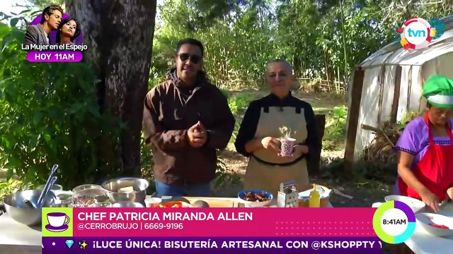 Guiso de frijoles chricanos, yuca, plátano verde y tasajo de res con la chef Patricia Miranda