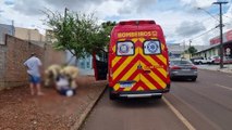 Jovem é atropelado por carro desgovernado na Rua Cuiabá