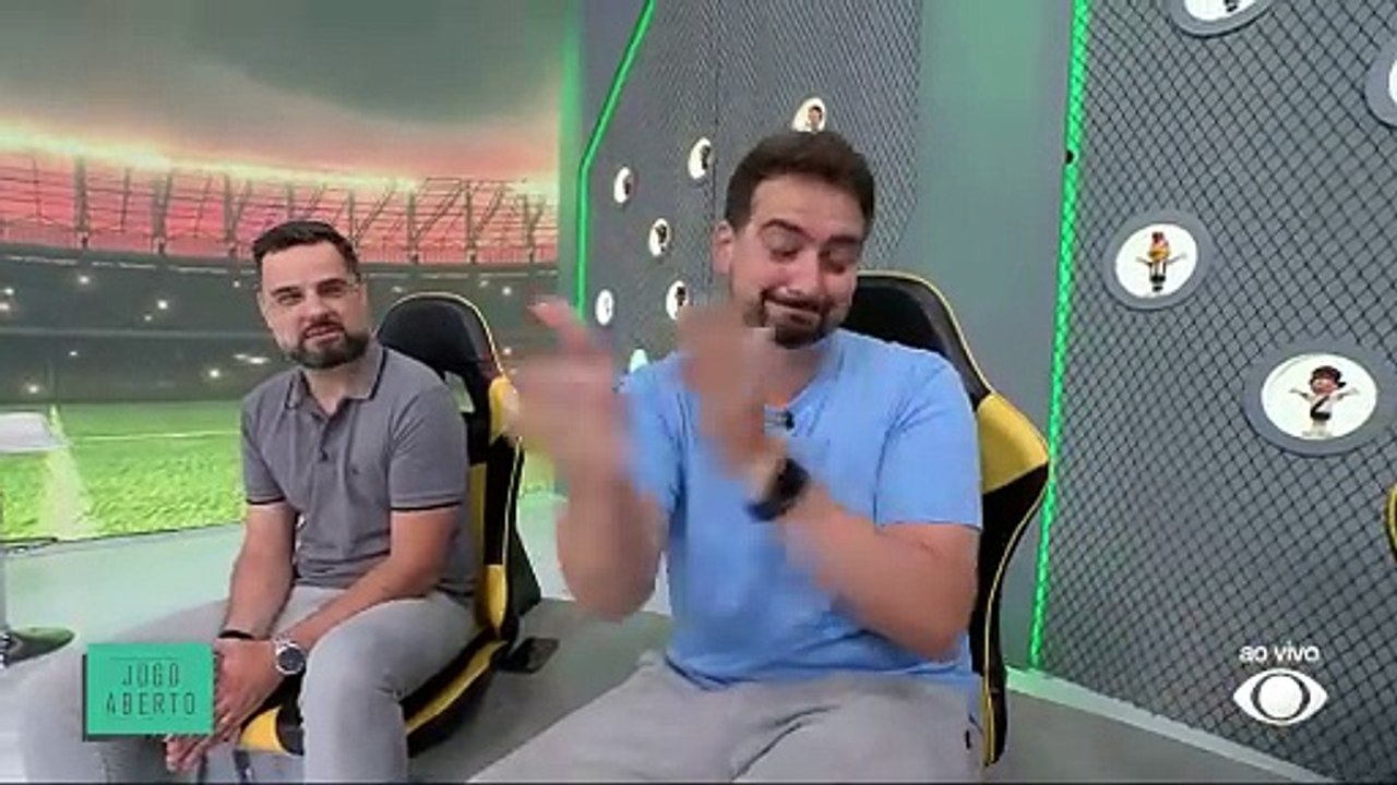 Zoeira Jogo Aberto: Cappellanes e Gabriel Amorim trocam provocações sobre Palmeiras x Corinthians