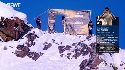 Victor de Le Rue Snowboard Men Winning Run I 2025 Kicking Horse Golden BC Pro