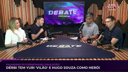 "ESSE JOGO MOSTROU A DIFICULDADE DO PALMEIRAS EM FINALIZAR AS JOGADAS"