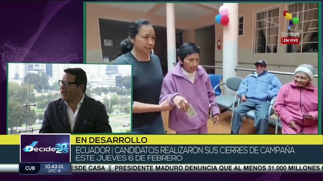 Entrevista | Ecuador entró en veda electoral tras campañas marcadas por la violencia