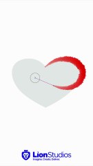 Artistic Heart Logo Design: A Bold Symbol of Passion and Creativity