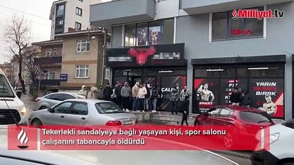 Kocaeli'nde korkunç olay! Spor salonunun önünde başlayan tartışma kanlı bitti