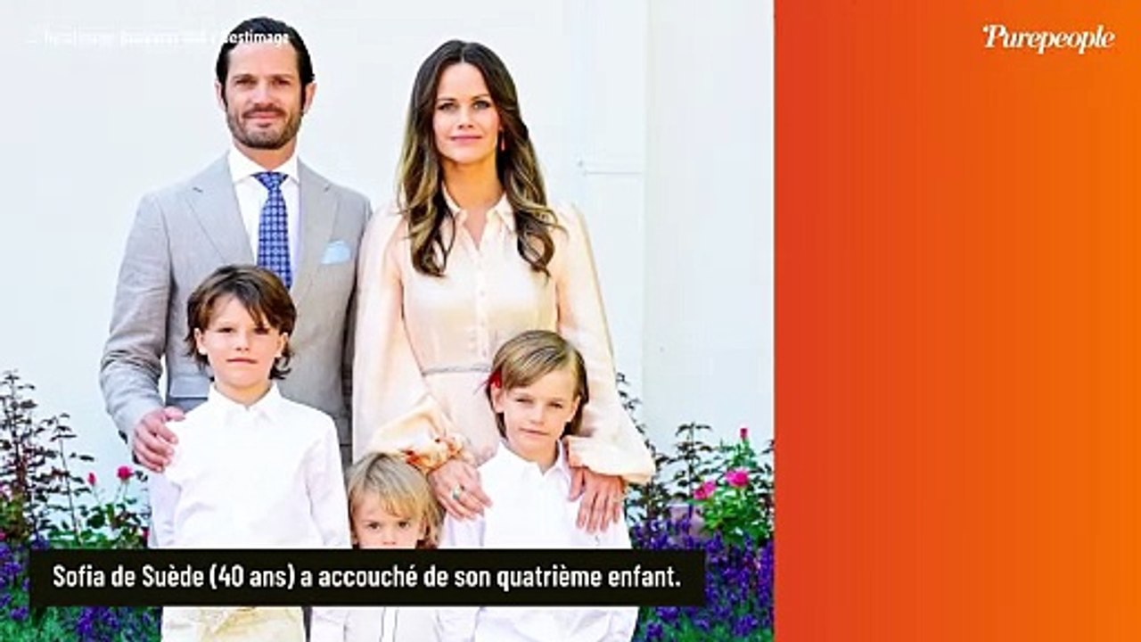 Sofia de Suède a accouché de son quatrième enfant : Carl Philip a pu assister à la naissance de sa fille