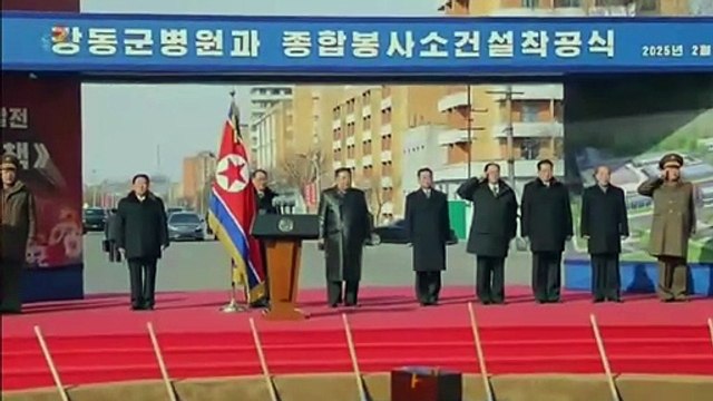 Realizada com solenidade cerimônia de início da construção do Hospital e do Complexo de Serviços do condado de Kangdong