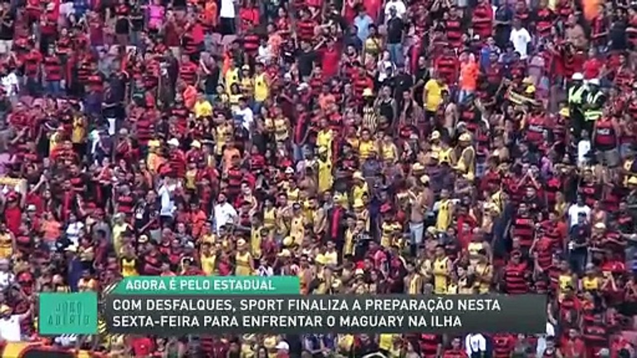 Agora é pelo estadual! Com desfalques, Sport finaliza a preparação nesta sexta-feira para enfretar o Maguary na Ilha