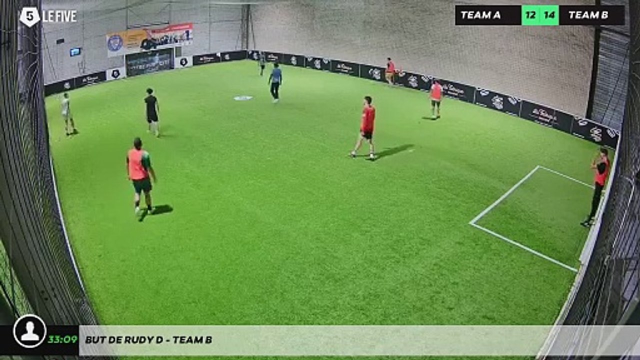 But de Rudy D - Team B