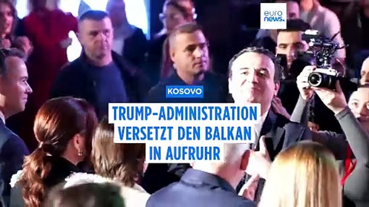 Das plötzliche Engagement der neuen Trump-Regierung verwirrt Kosovo vor den Wahlen