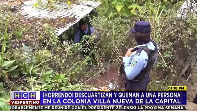 ¡Dantesco! Con saña, matan y queman a hombre en colonia Villa Nueva, TGU