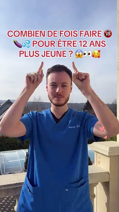 Combien de fois faire amour 🥵 pour être 12 ans plus jeune ?! 😳🤔