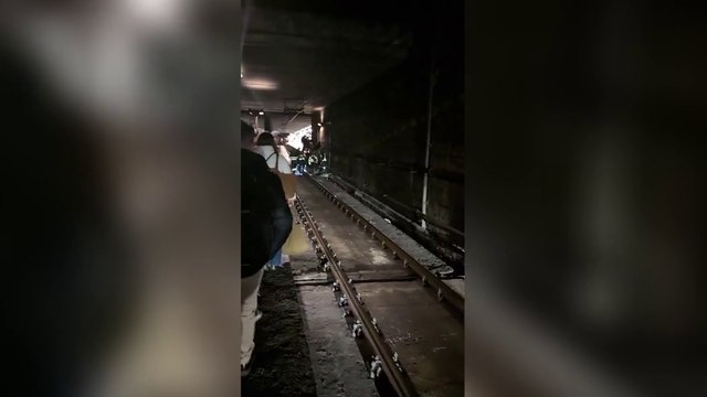 Evacuato un treno della M2 in Stazione Centrale: centinaia di passeggeri a piedi tra i binari