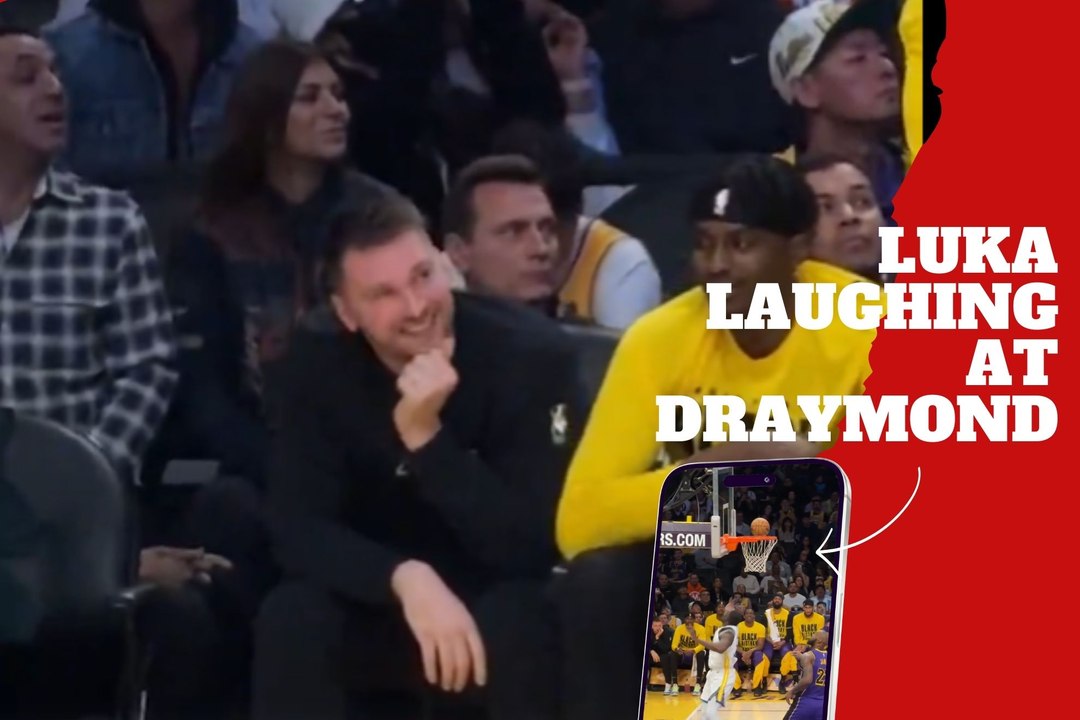 Incredible miss! Luka Doncic can't contain the...