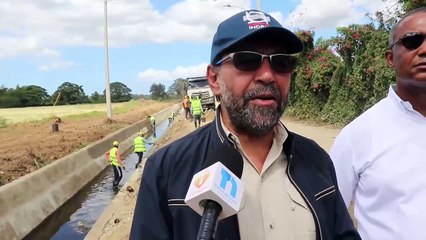 Rehabilitación del canal La Vigía estará lista en aproximadamente 3 meses, afirma Olmedo Caba 