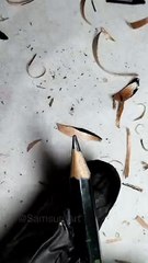 BURJ KHALIFA ON PENCIL ✏️ TIP #art #burjkhalifa #microart #pencilart #craft #sculputer