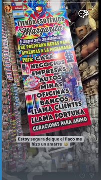 NOVIA DE LUISITO COMUNICA DICE QUE LE HIZO UN AMARRE EN EL MERCADO DE LAS BRUJAS EN BOLIVIA