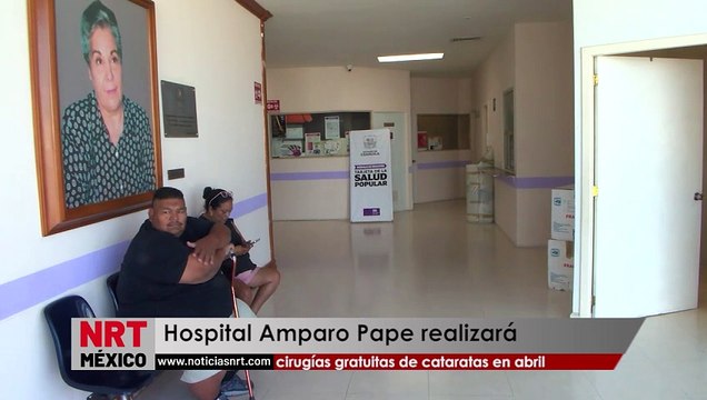 Hospital Amparo Pape realizará cirugías gratuitas de cataratas en abril