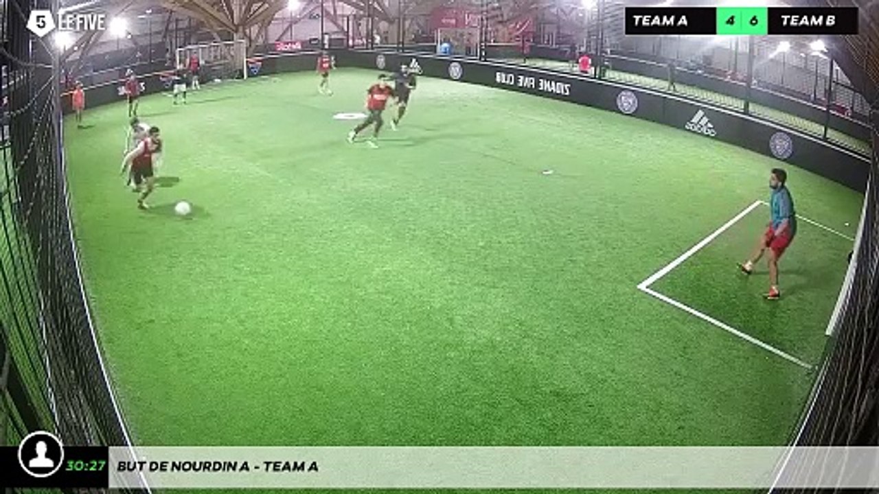 But de Nourdin A - Team A