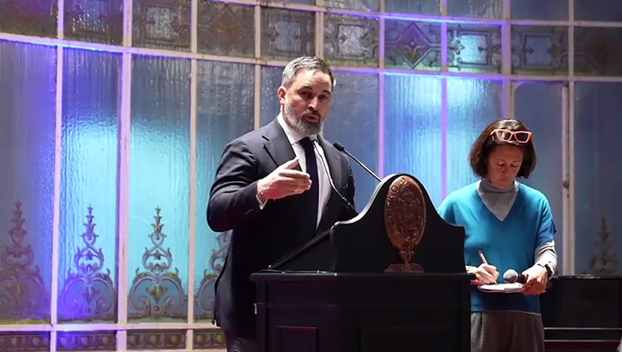 Abascal clausura la primera jornada de la Cumbre de Madrid de Patriotas por Europa