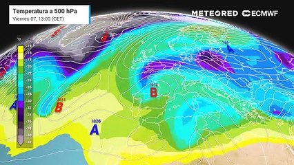 En los próximos días varias borrascas se acercarán a España