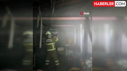 Bartın'da Kundaklama Şüphesiyle Çıkan Yangında İtfaiyeci Kahramanlık Gösterdi