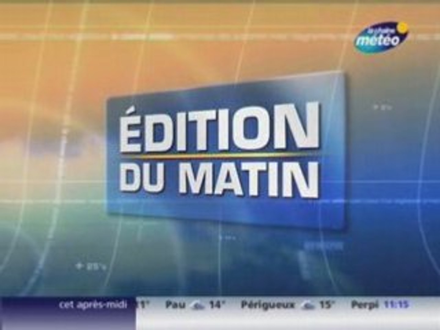 La Chaine Météo - JOURNAL - Vidéo Dailymotion
