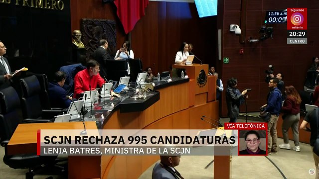 SCJN rechazó 955 candidaturas de aspirantes registrados en el Poder Judicial