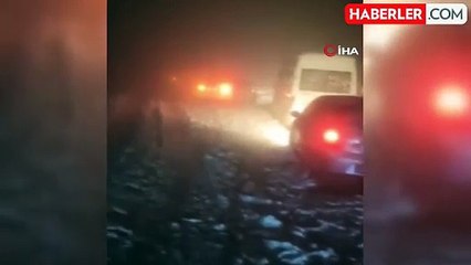 Adıyaman'da Kar Yağışı Ulaşıma Engel Oluyor