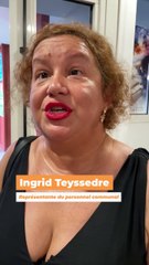 Débrayage à la médiathèque de Saint-André